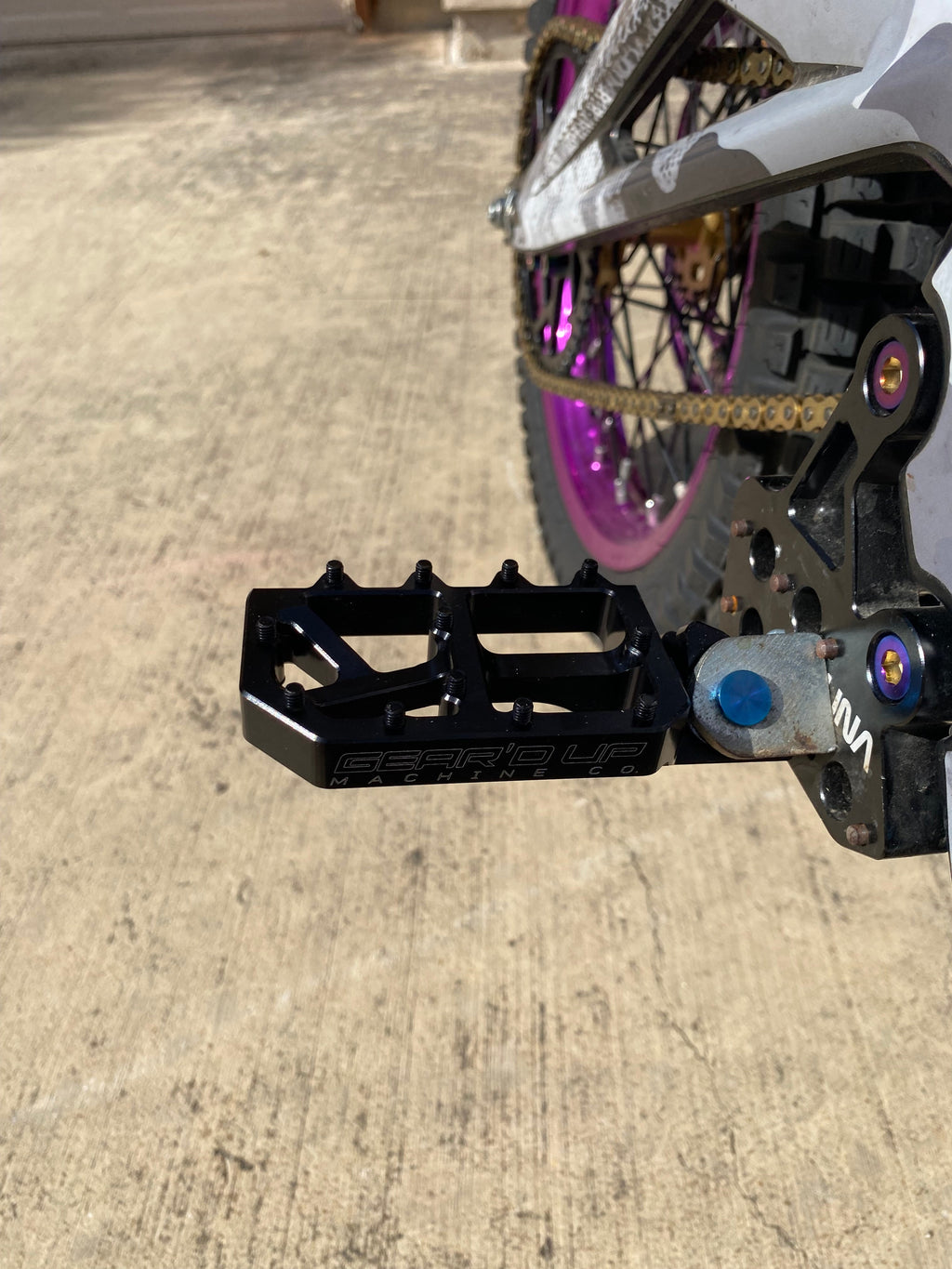 Gear’d Up Foot Pegs Surron Light Bee/Talaria/E-Ride Pro