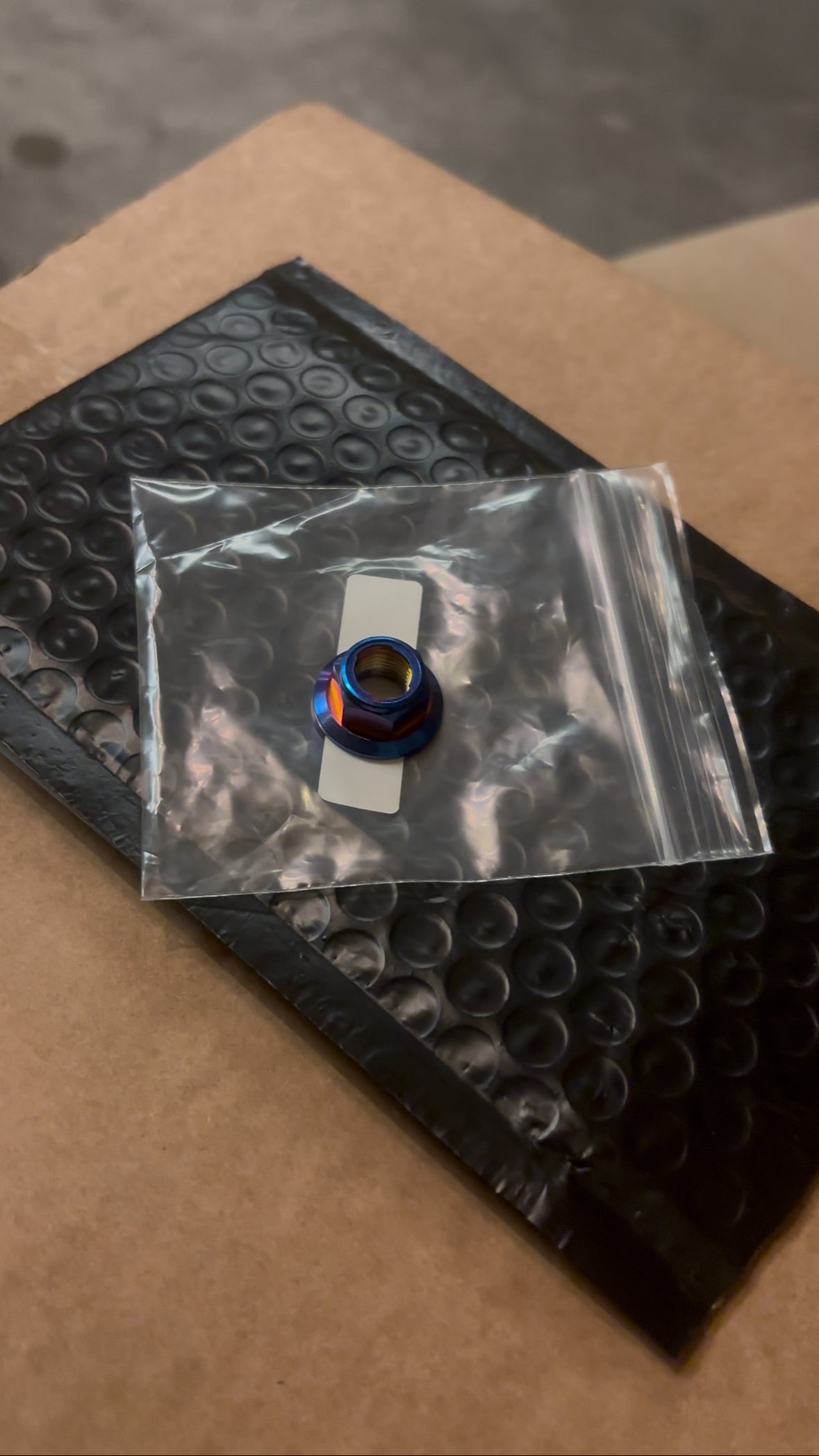 Titanium Jackshaft Nut for Surron, Segway, E-ride Pro