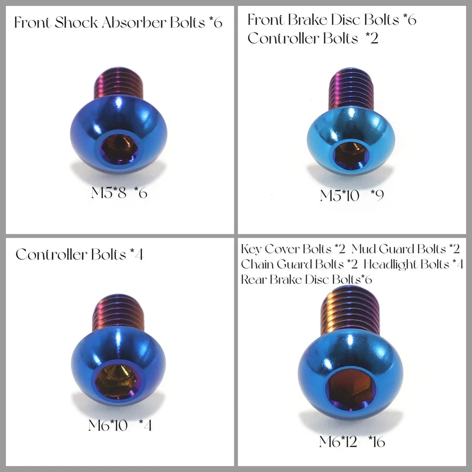 Talaria X3/Mx4/mx3 Titanium Full Kit
